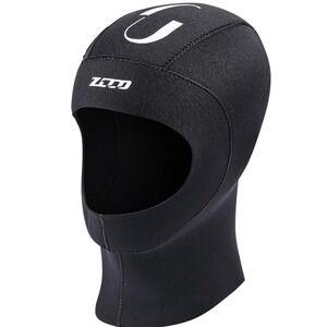 ZCCO Wetsuit Hood Unisex XL Black‎ Excellent Neoprene Scuba Diving Balaclava 3mm